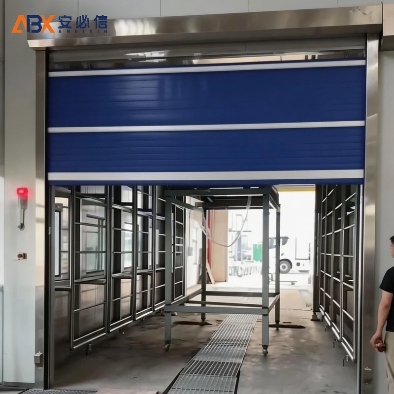 石家庄大郭街道PVC快速门